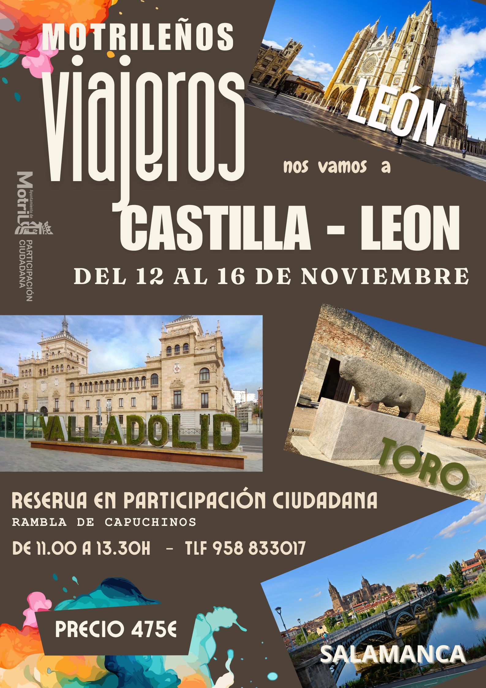 MOTRILEÑOS VIAJEROS CASTILLA-LEÓN