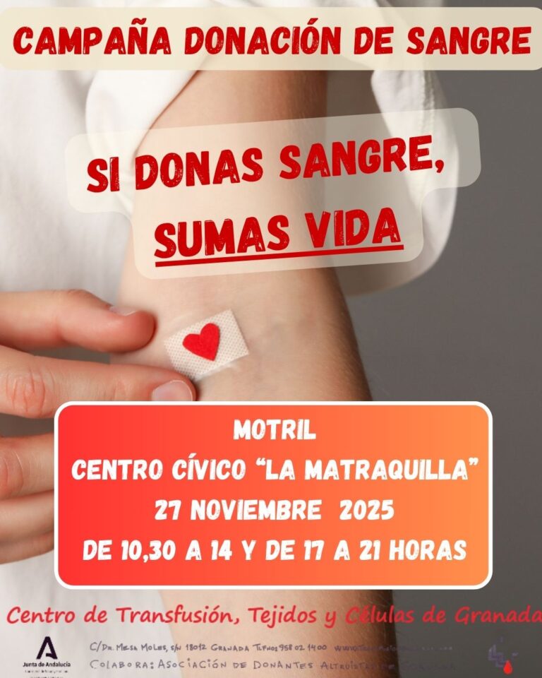 Donación de Sangre en Motril