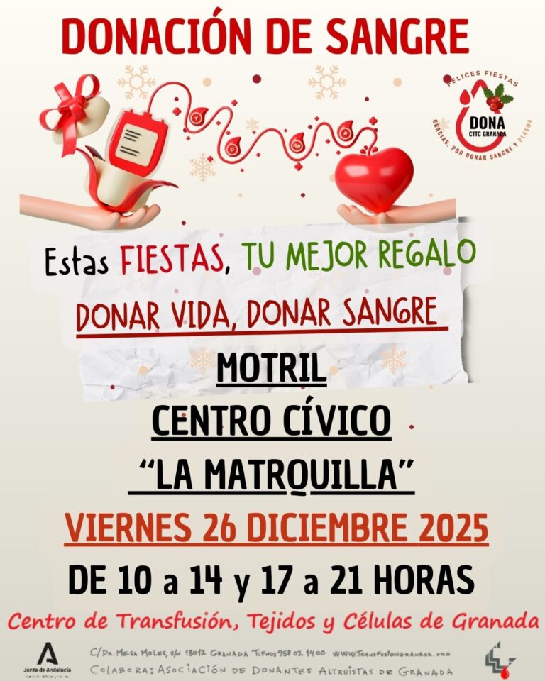 Donación de Sangre el 26 de diciembre