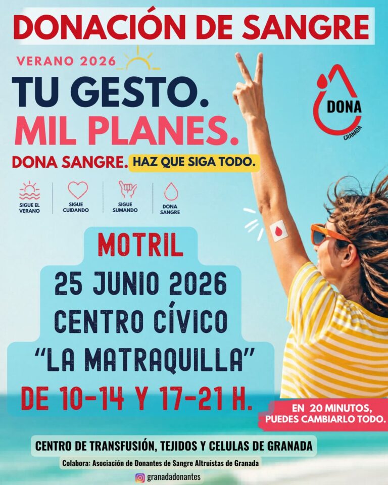 Donación de Sangre el 25 de Junio 2026